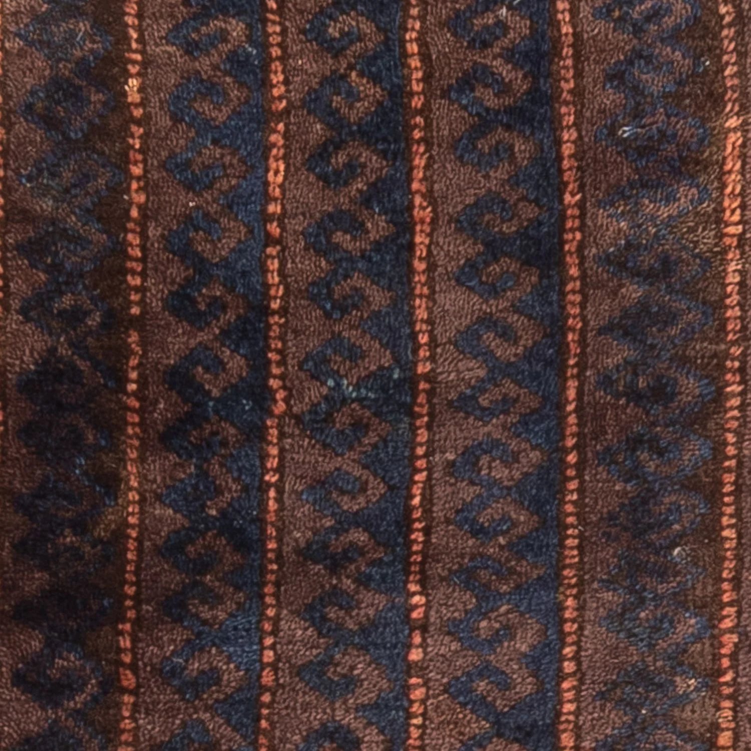Afghan Teppich - 100 x 61 cm - braun - Image 2