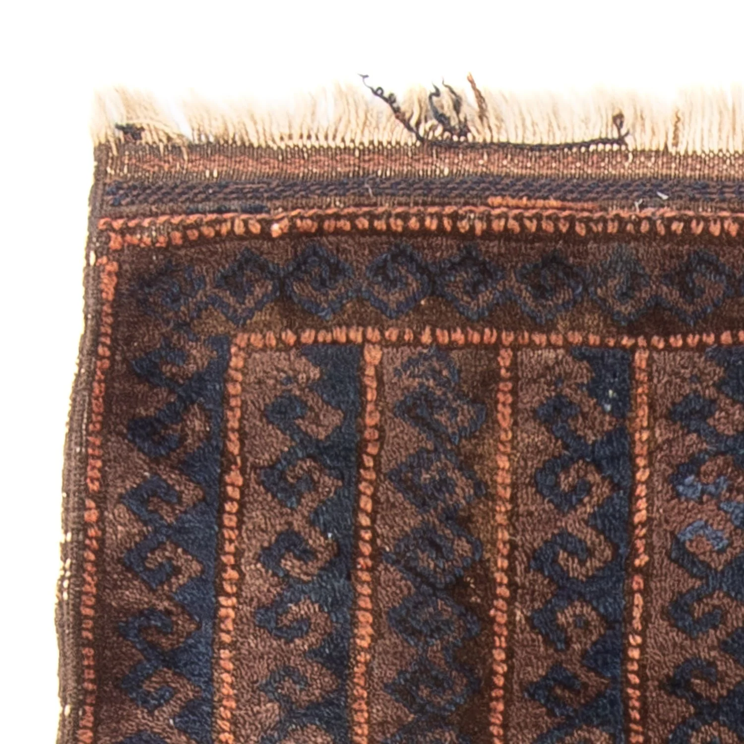 Afghan Teppich - 100 x 61 cm - braun - Image 3