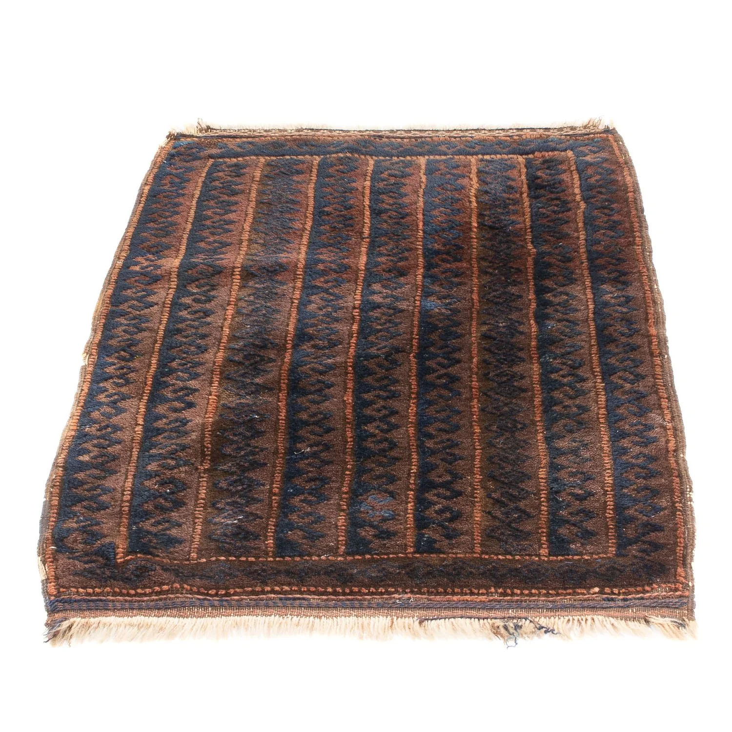Afghan Teppich - 100 x 61 cm - braun - Image 5