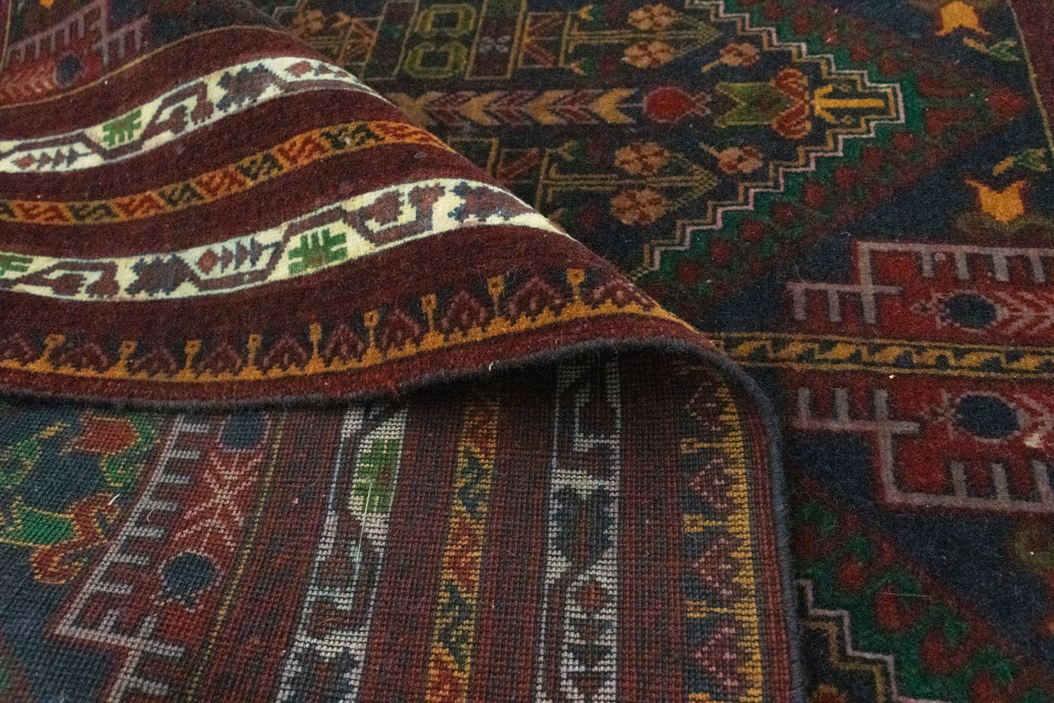 Afghan Teppich 140x100cm - Orientteppich - Image 4