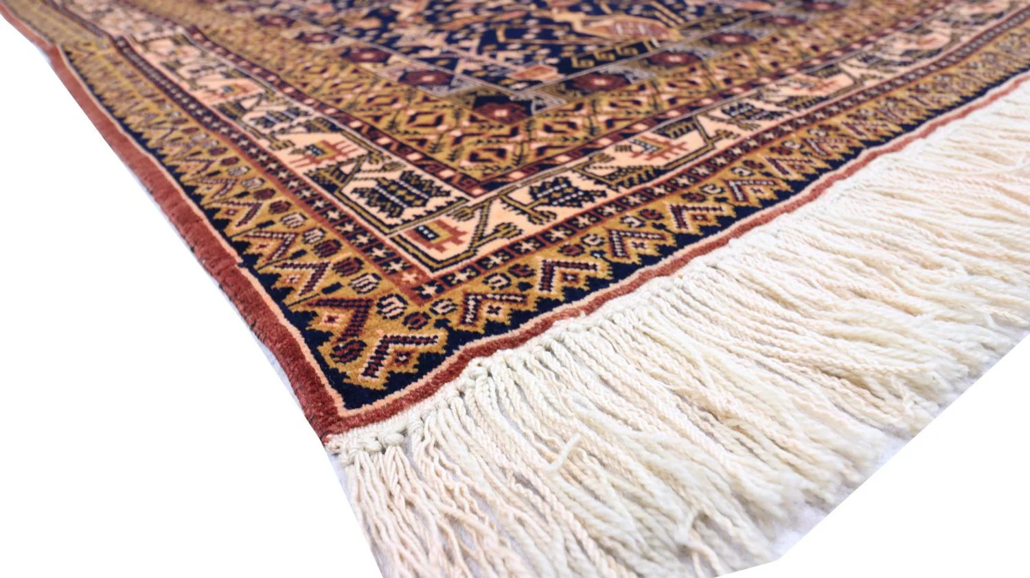 Afghan Teppich 140 x 102 cm - schwarz - Image 3
