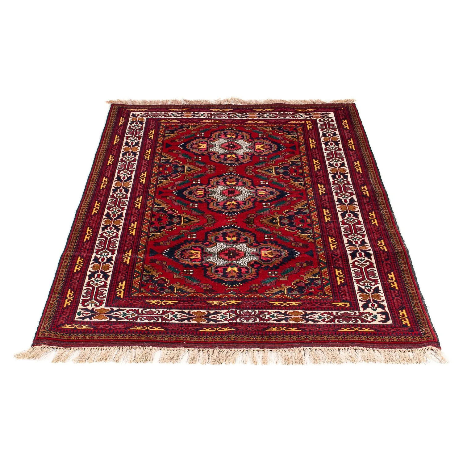 Afghan Teppich 145x93cm - Orientteppich - Image 5