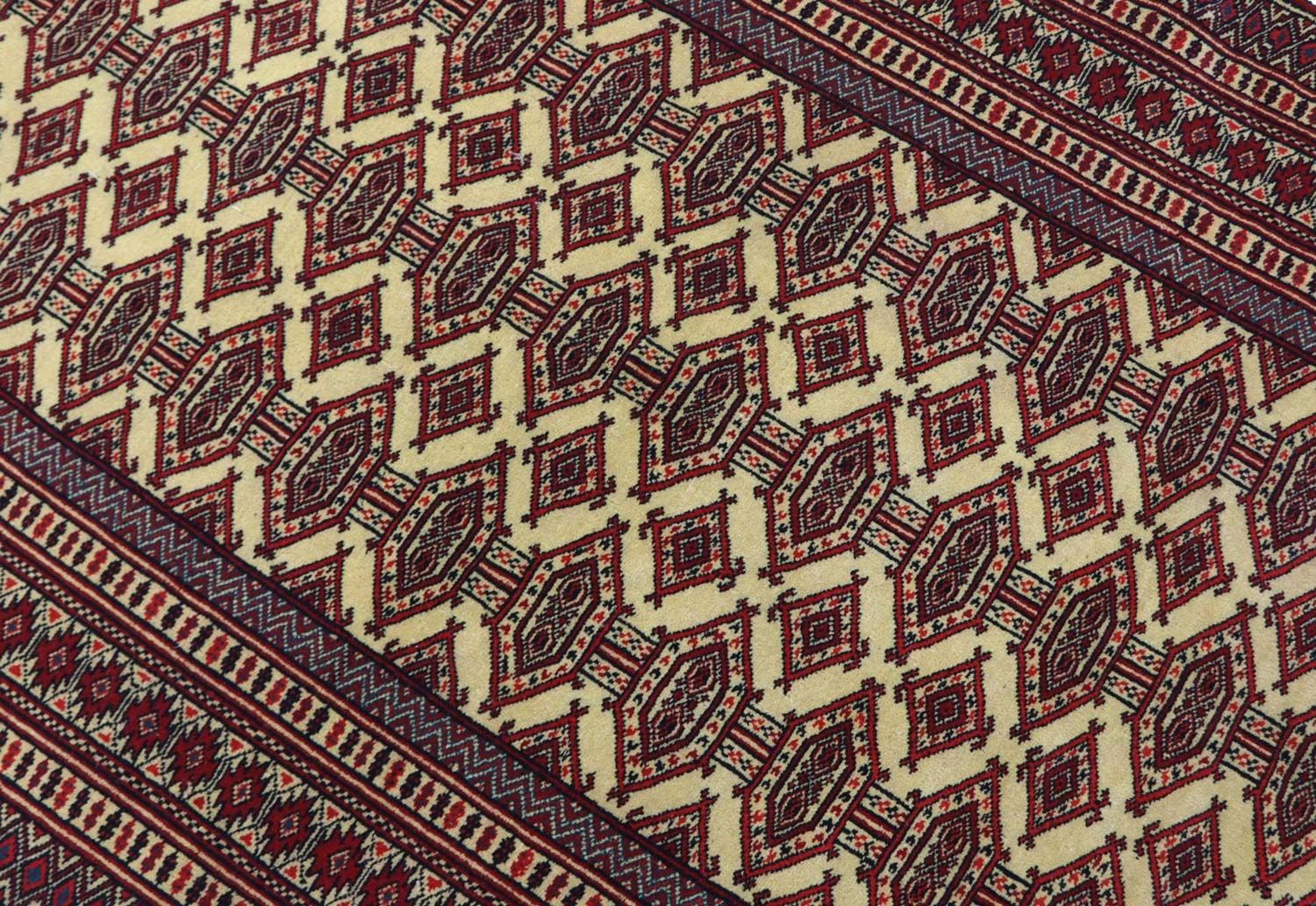 Afghan Teppich 164 x 121 cm - bordeauxrot - Image 2