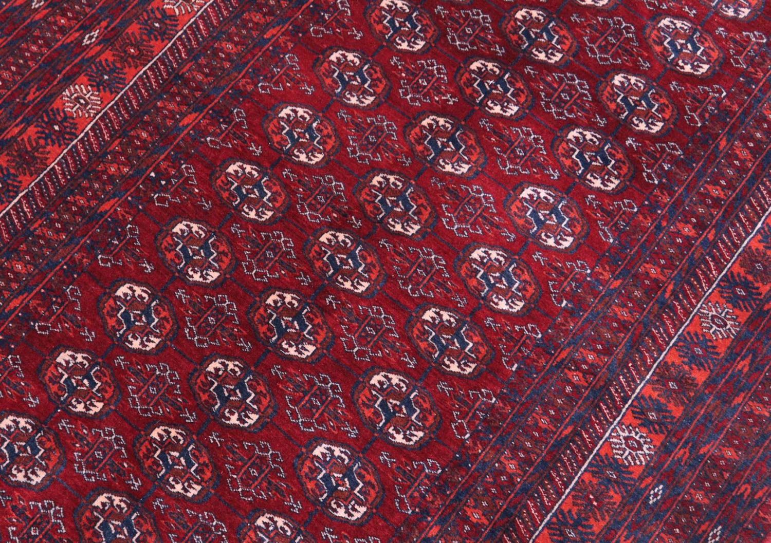 Afghan Teppich 169 x 113 cm - dunkelrot - Image 2