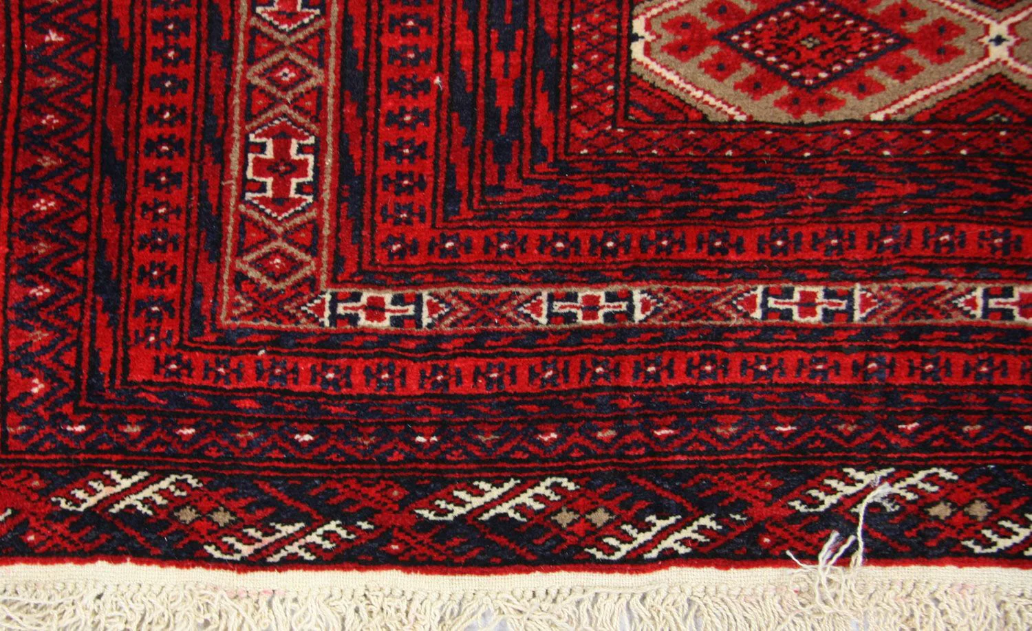 Afghan Teppich 170 x 118 cm - rot - Image 3