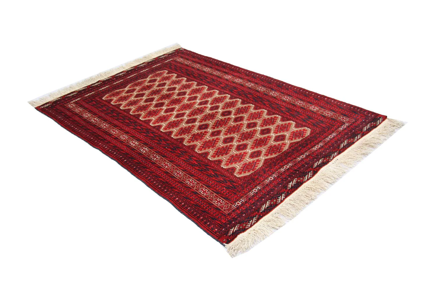 Afghan Teppich 170 x 118 cm - rot - Image 4