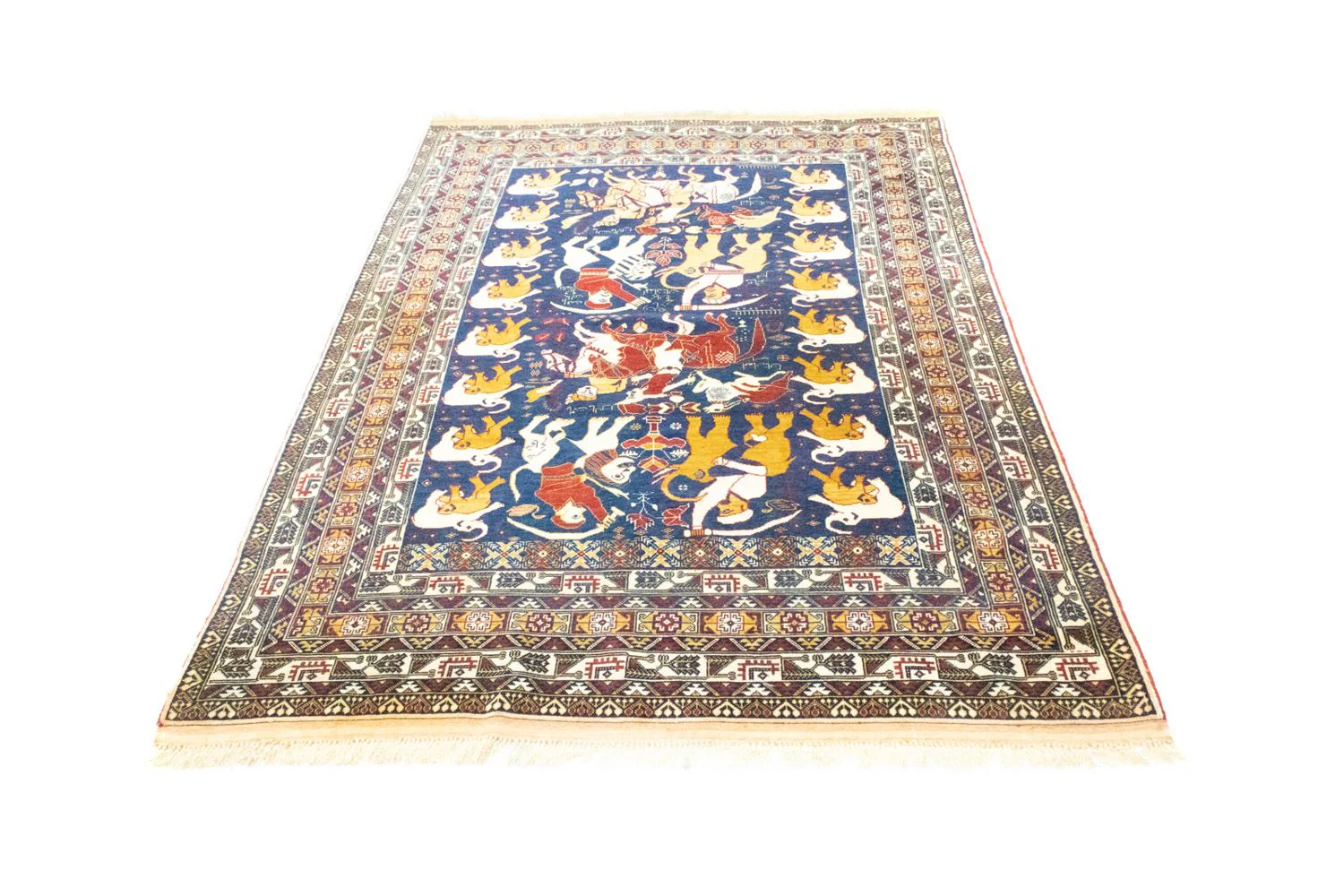 Afghan Teppich 195x128cm - Orientteppich - Image 3