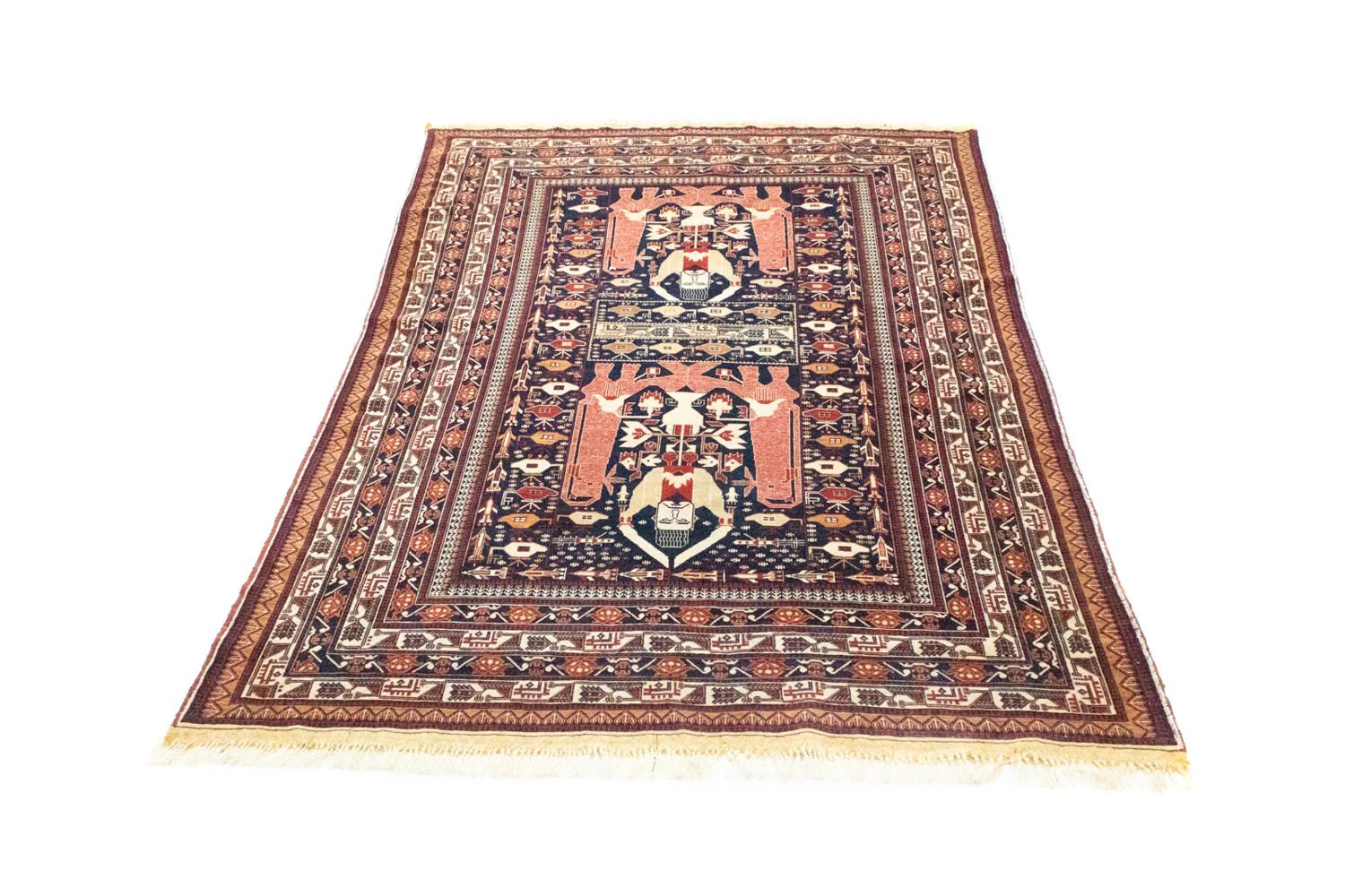 Afghan Teppich 196x122cm - Orientteppich - Image 4