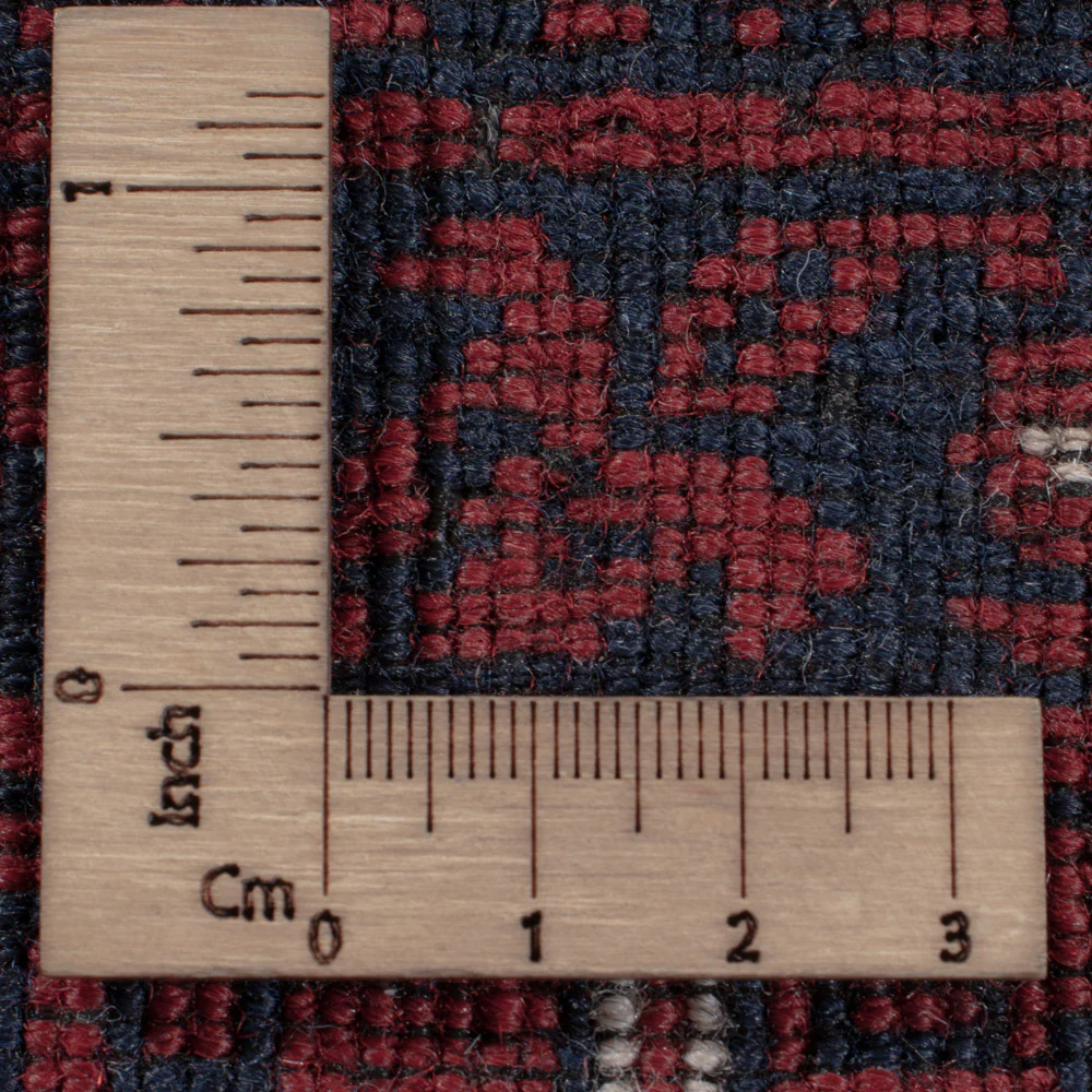 Afghan Teppich - 239 x 163 cm - dunkelrot - Image 7