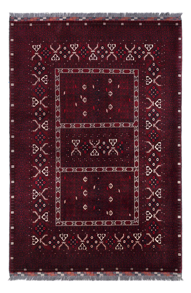 Afghan Teppich 245x167cm - Orientteppich