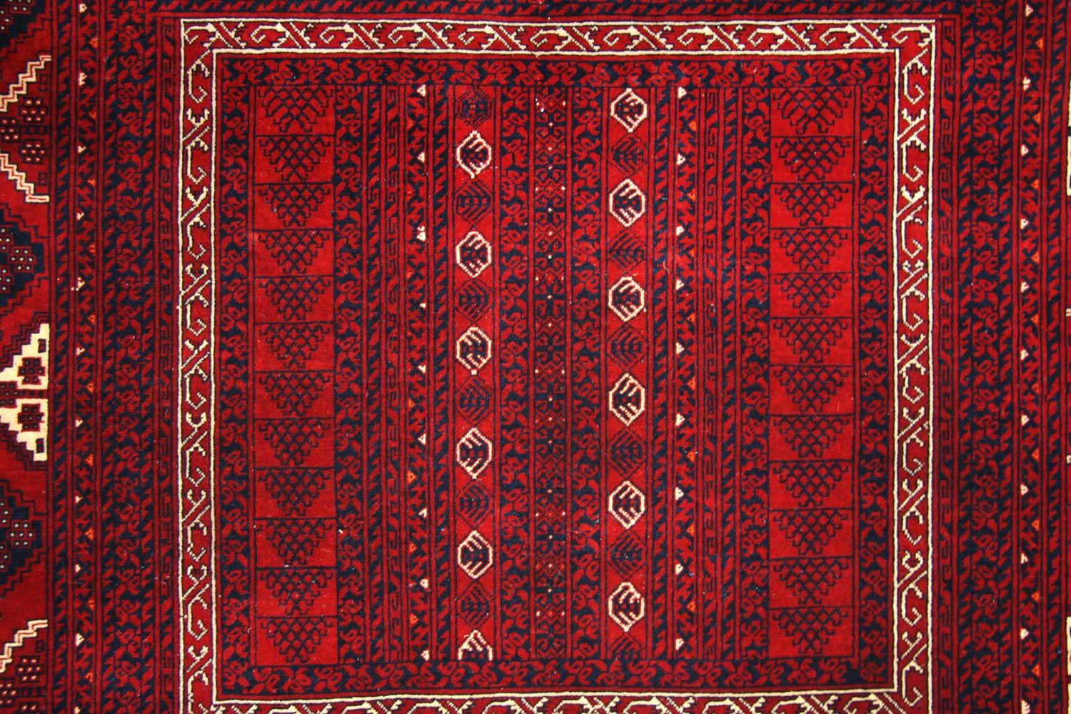 Afghan Teppich 246 x 163 cm - rot - Image 2
