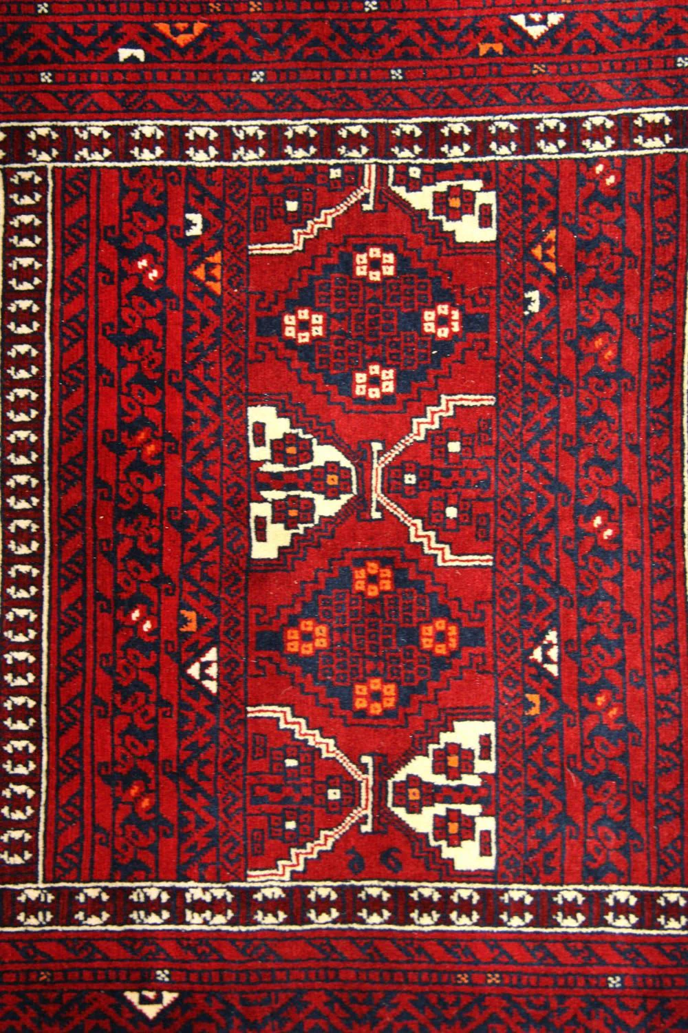 Afghan Teppich 248 x 158 cm - rot - Image 2