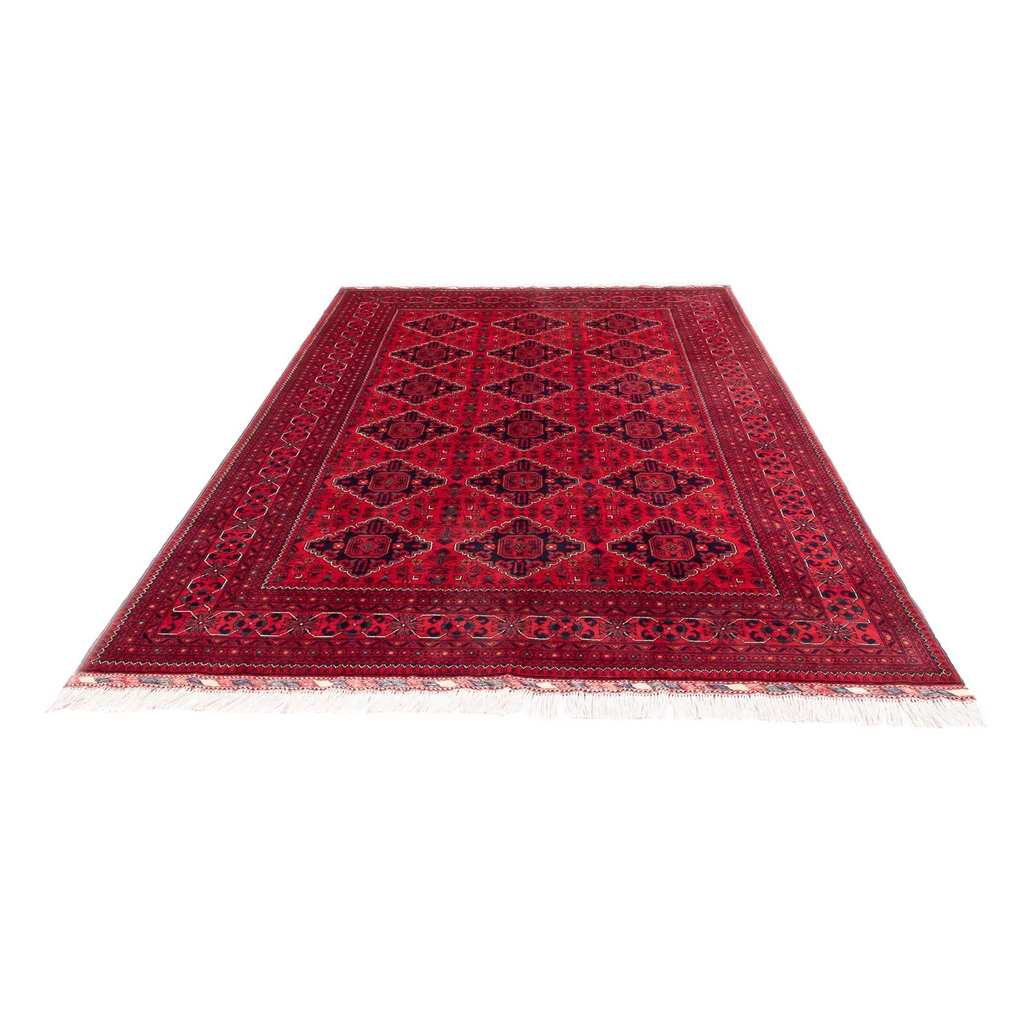 Afghan Teppich - 298 x 198 cm - rot - Image 5