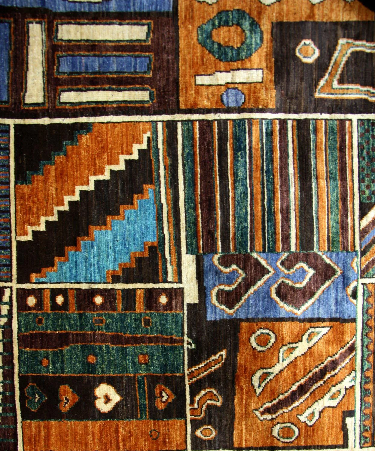 Afghan Teppich 305 x 220 cm - mehrfarbig - Image 2