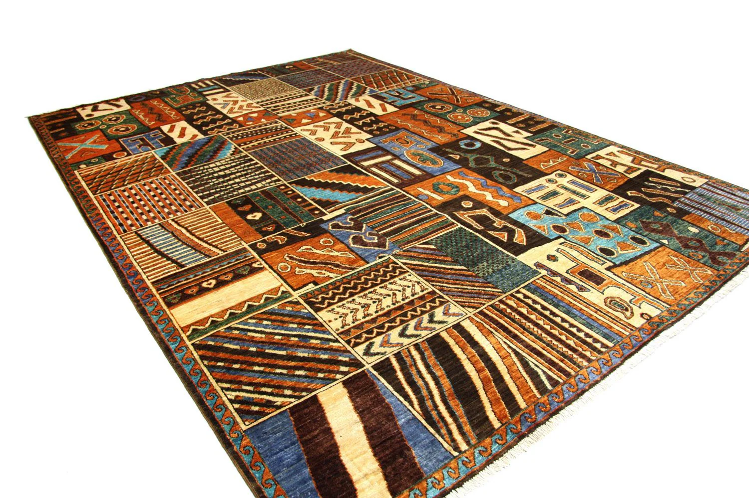 Afghan Teppich 305 x 220 cm - mehrfarbig - Image 3