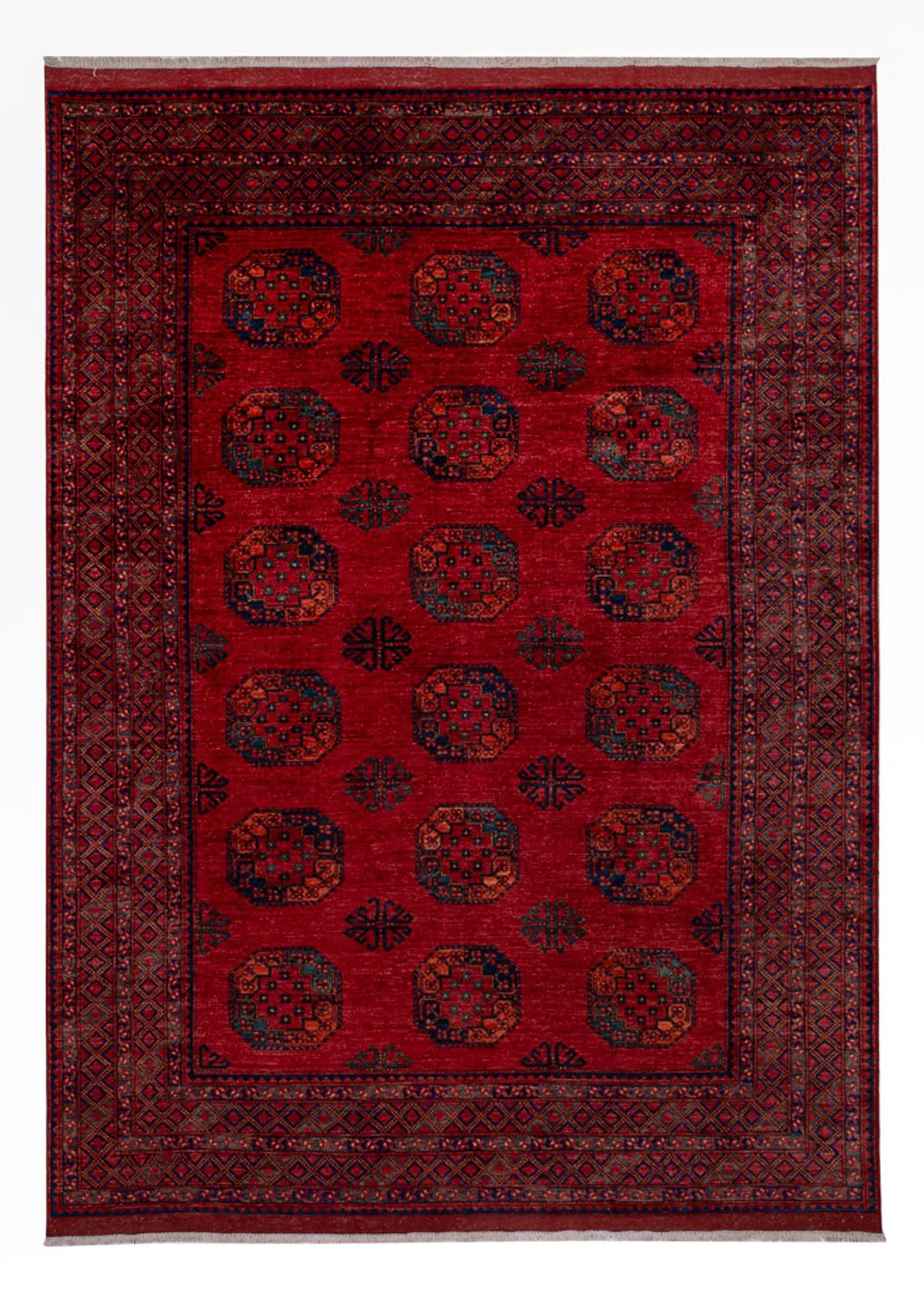 Afghan Teppich 346x256cm - Orientteppich