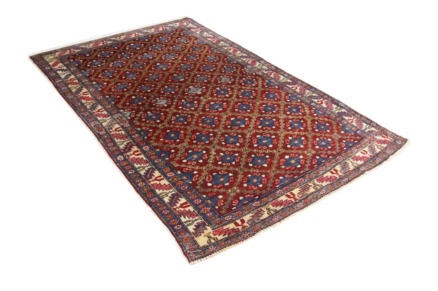 Afghan Teppich - Buchara 202 x 123 cm - blau - Image 5