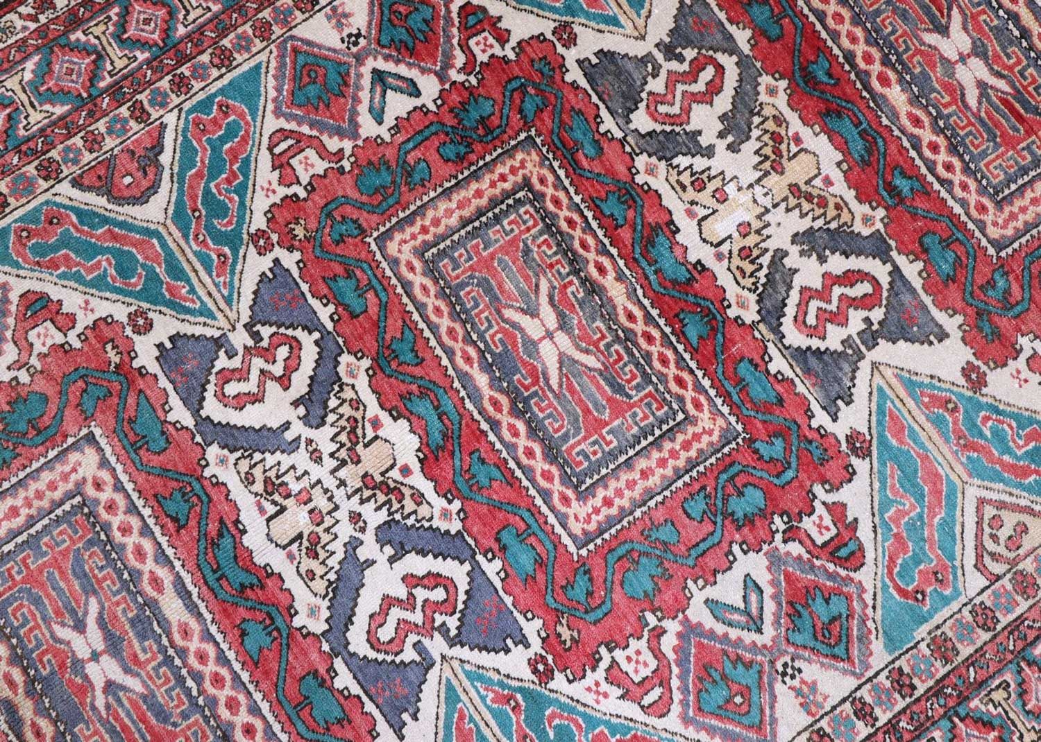 Afghan Teppich - Buchara 206 x 136 cm - beige - Image 2