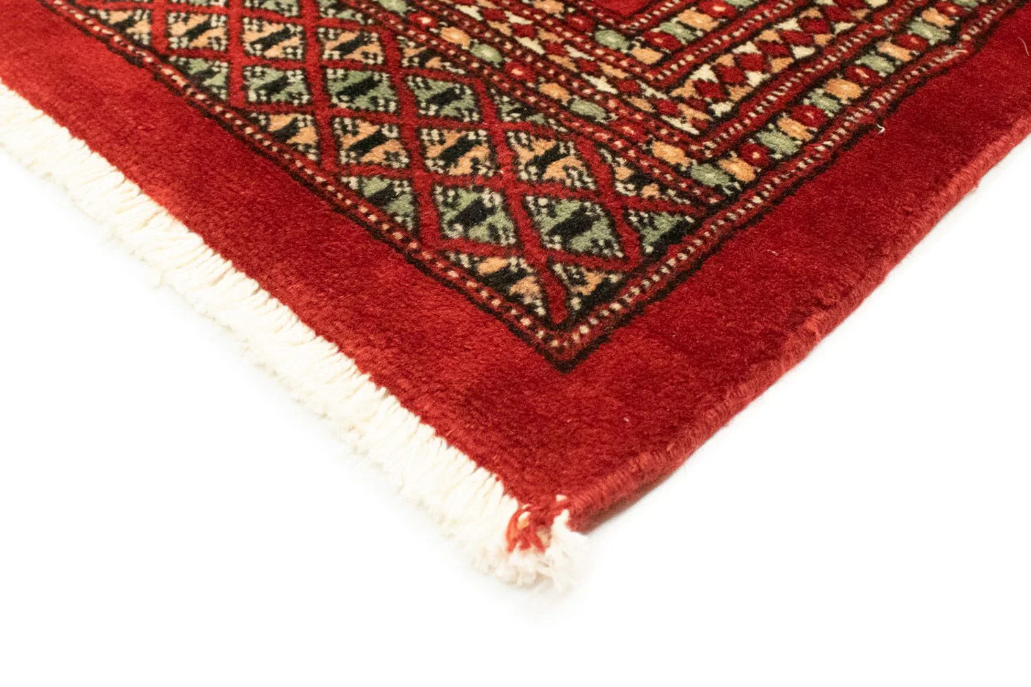 Afghan Teppich - Buchara 223 x 149 cm - rot - Image 2