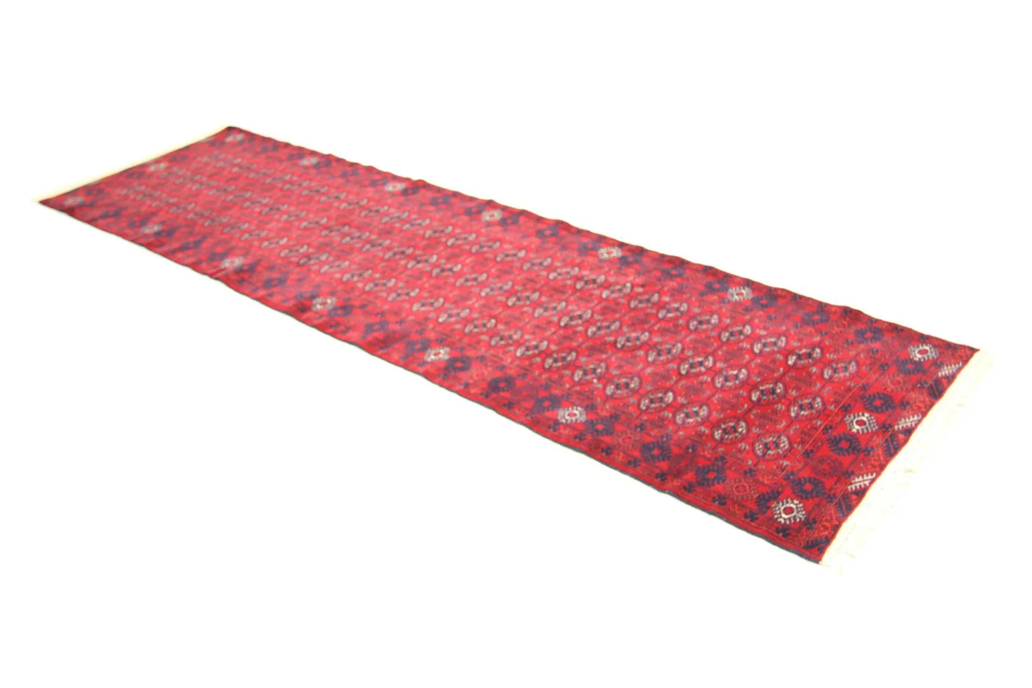 Afghan Teppich - Buchara 278 x 83 cm - rot - Image 2