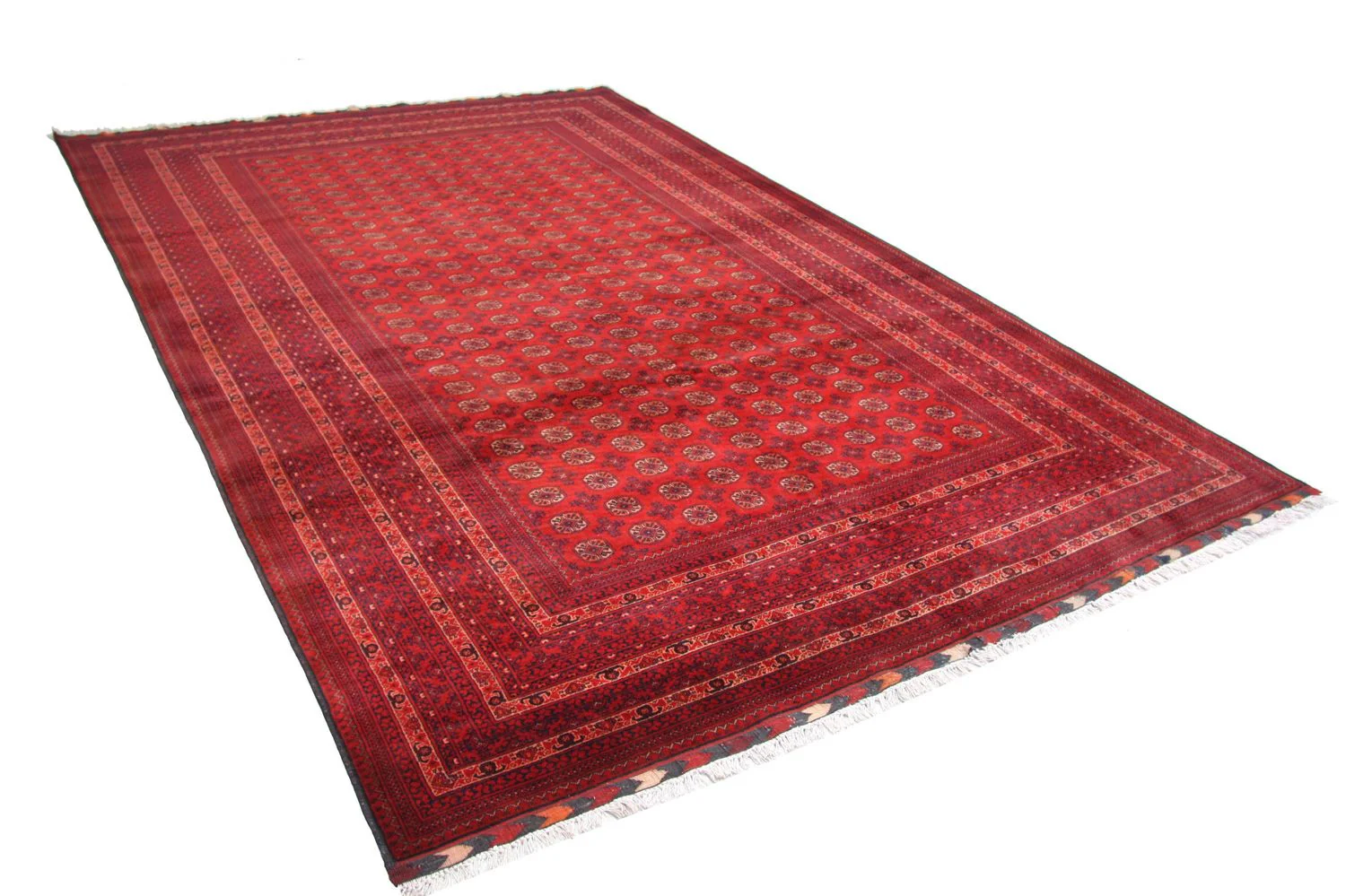 Afghan Teppich - Buchara 293 x 192 cm - rot - Image 3