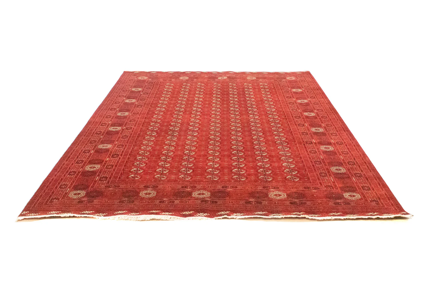 Afghan Teppich - Buchara 293 x 203 cm - rot - Image 5