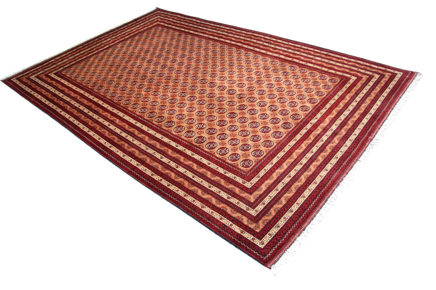 Afghan Teppich - Buchara 294 x 199 cm - rot - Image 2