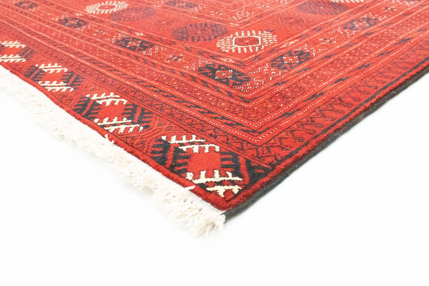 Afghan Teppich - Buchara 294 x 203 cm - dunkelrot - Image 2