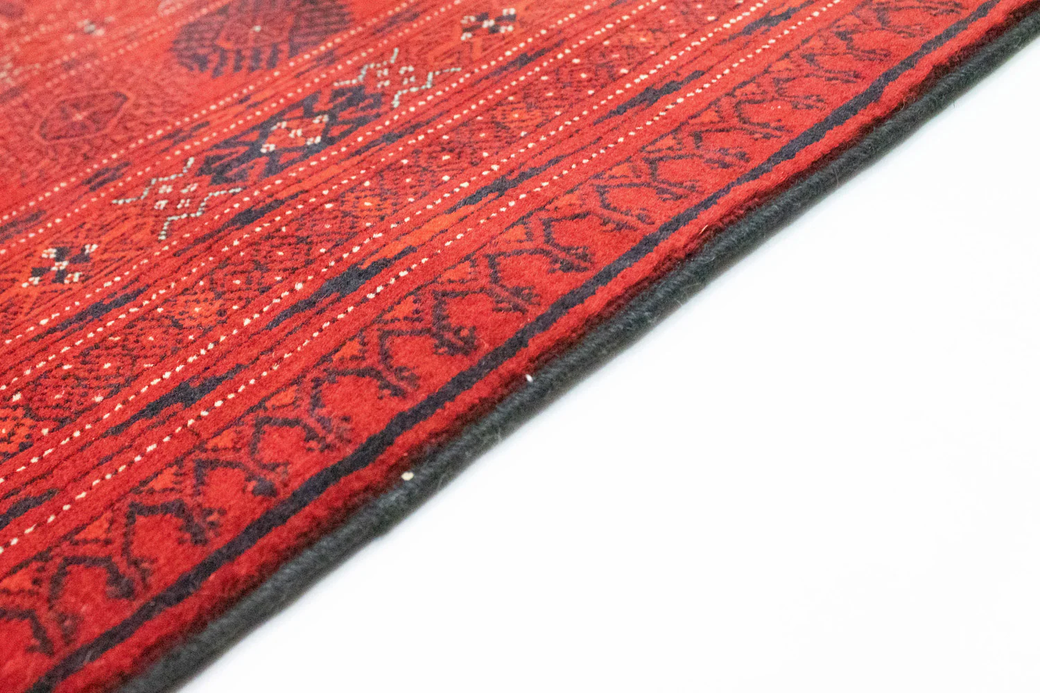 Afghan Teppich - Buchara 294 x 203 cm - dunkelrot - Image 3