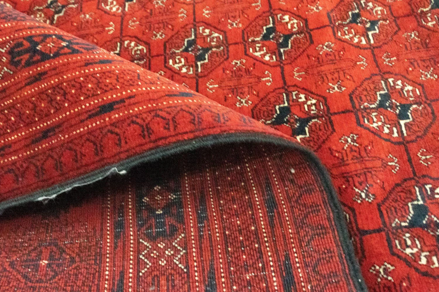 Afghan Teppich - Buchara 295 x 192 cm - dunkelbraun - Image 4