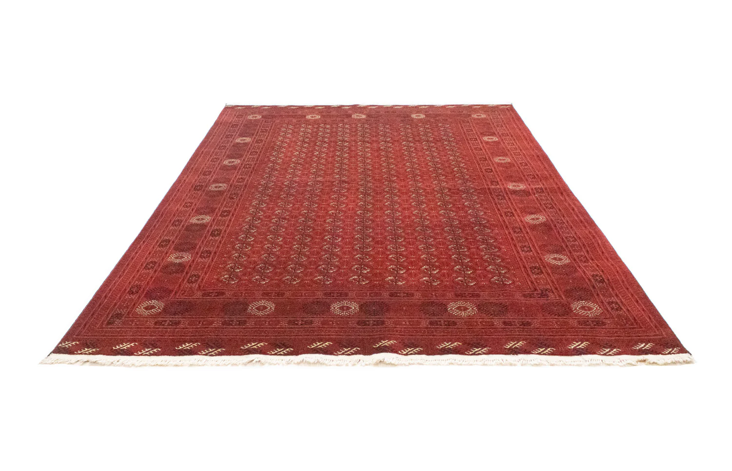 Afghan Teppich - Buchara 295 x 192 cm - dunkelbraun - Image 5