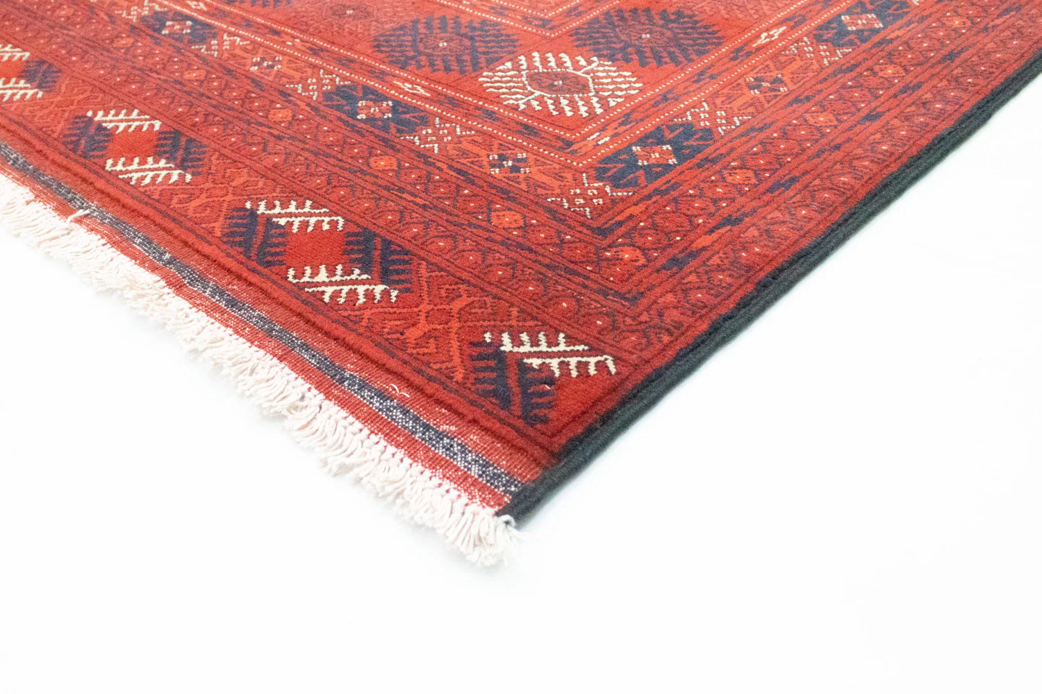 Afghan Teppich - Buchara 297 x 198 cm - dunkelrot - Image 2