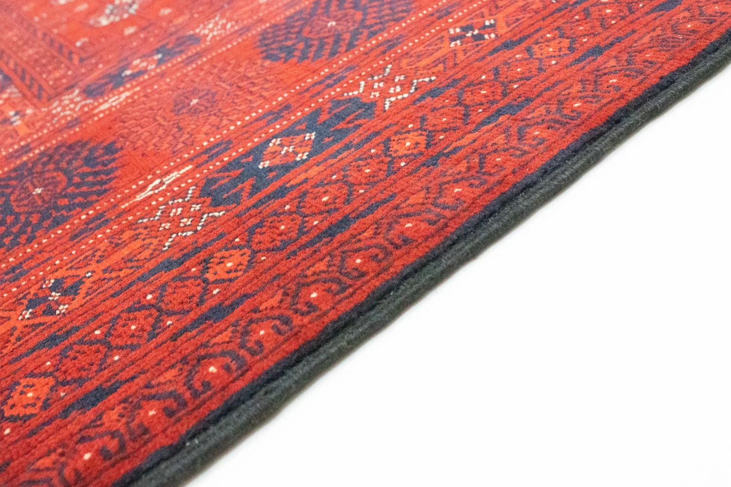 Afghan Teppich - Buchara 297 x 198 cm - dunkelrot - Image 3