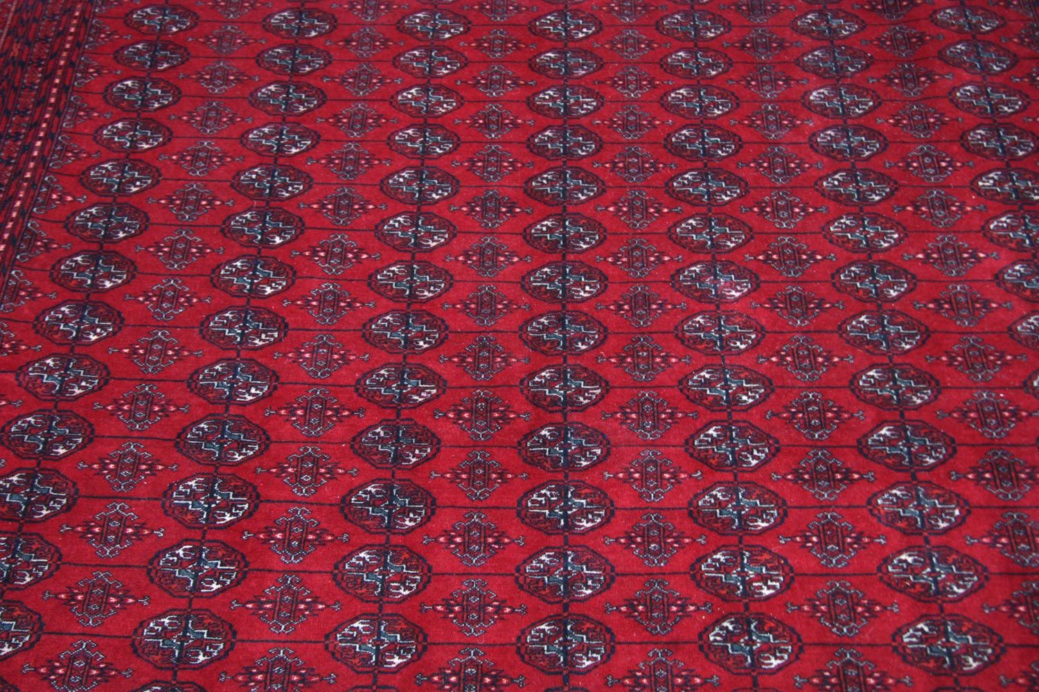 Afghan Teppich - Buchara 338 x 258 cm - rot - Image 2