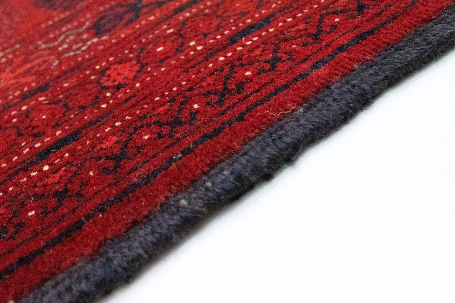 Afghan Teppich - Buchara 390 x 292 cm - dunkelrot - Image 3