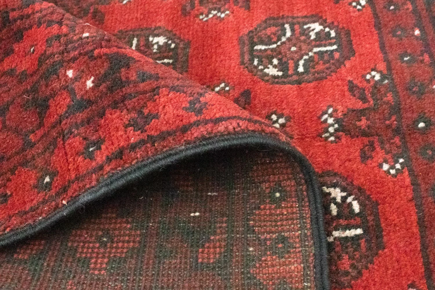 Afghan Teppich - Filpa 145 x 93 cm - rot - Image 4