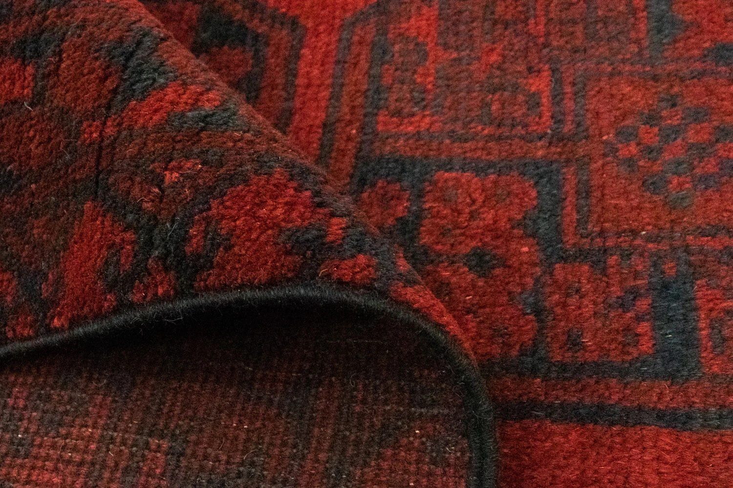 Afghan Teppich - Filpa 194 x 152 cm - rot - Image 4