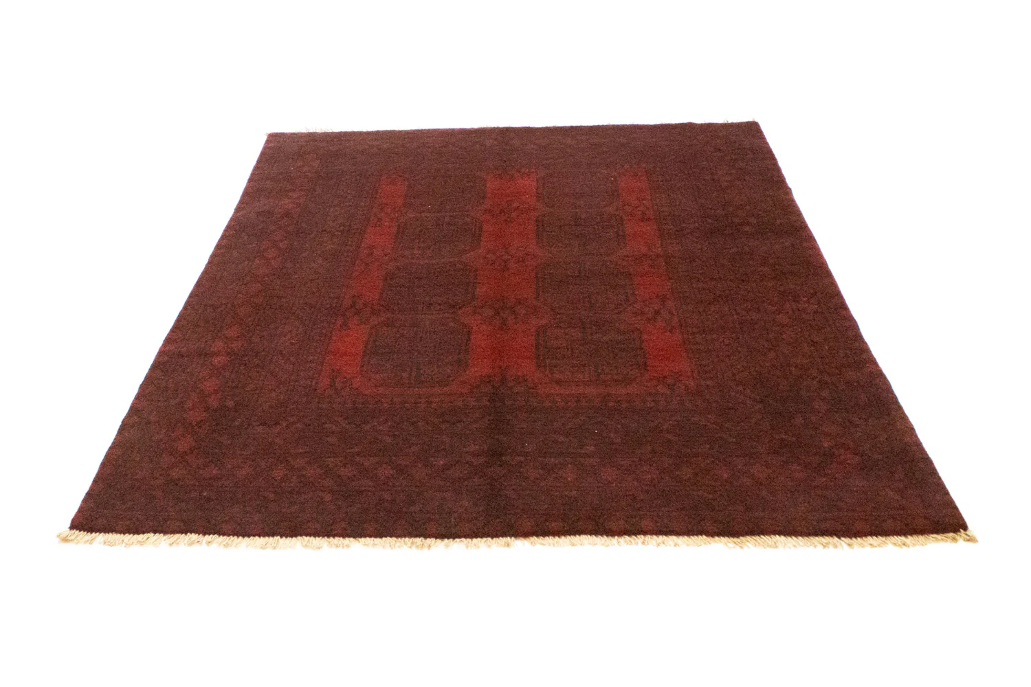 Afghan Teppich - Filpa 194 x 152 cm - rot - Image 5