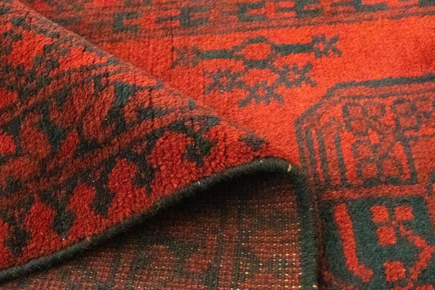 Afghan Teppich - Filpa 198 x 96 cm - rot - Image 4