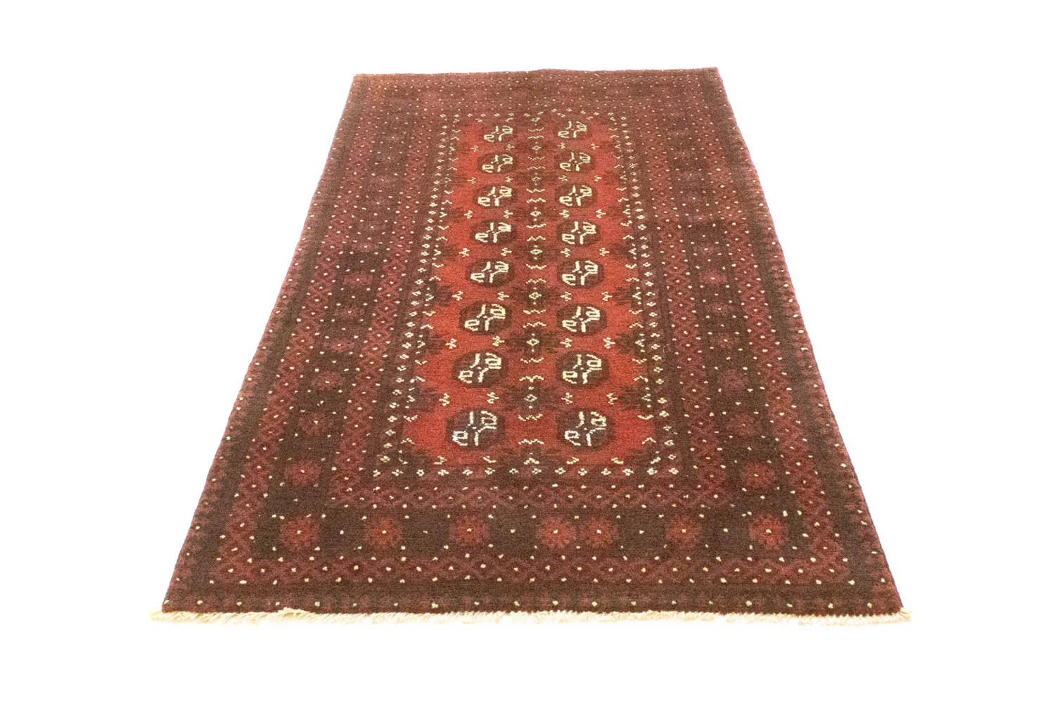 Afghan Teppich - Filpa 200 x 100 cm - rot - Image 5