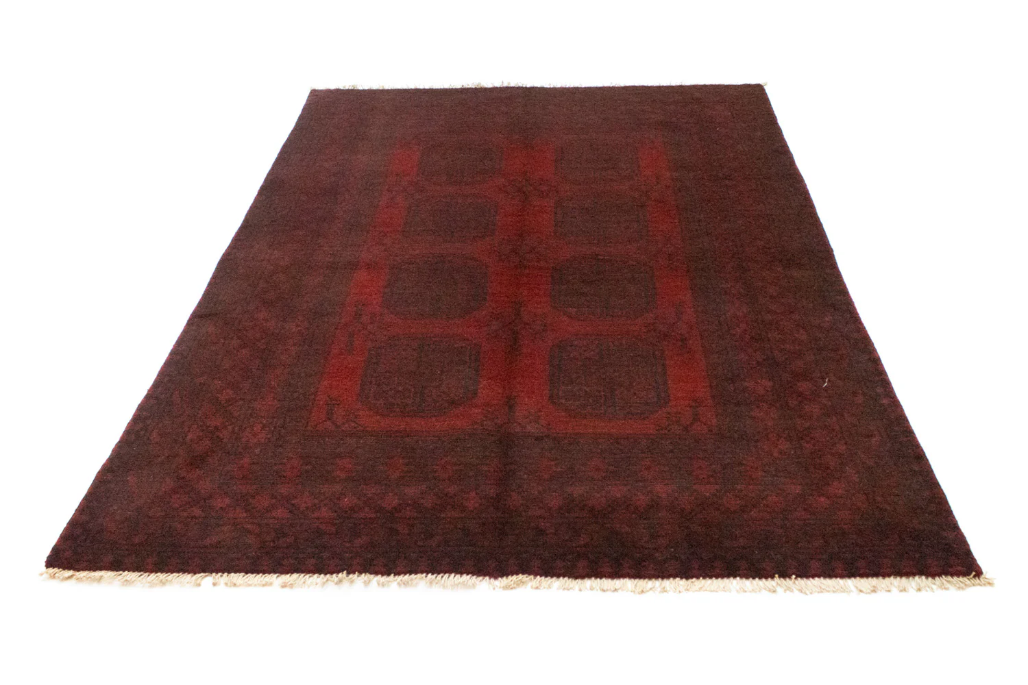 Afghan Teppich - Filpa 203 x 147 cm - rot - Image 5