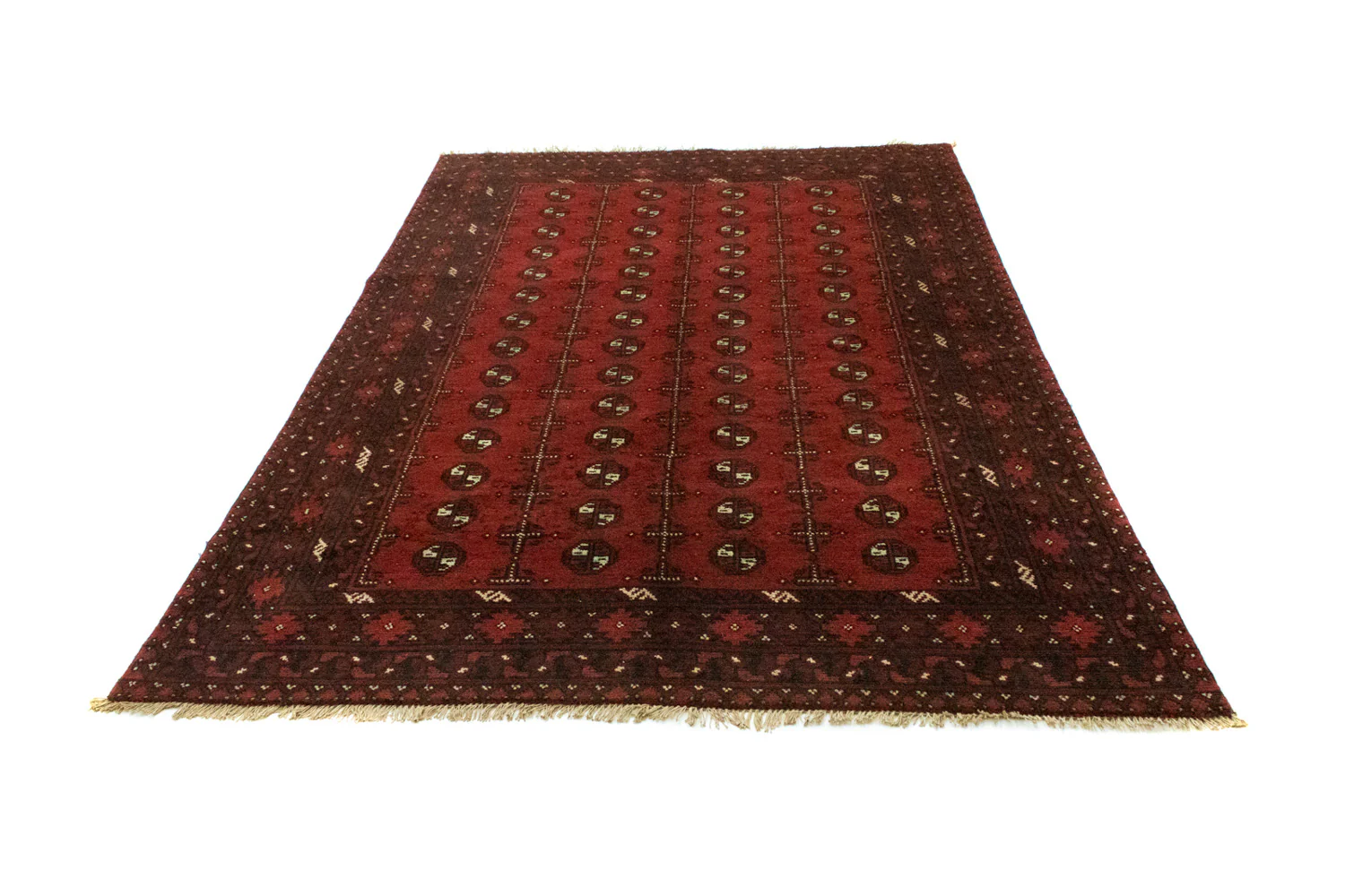Afghan Teppich - Filpa 242 x 163 cm - rot - Image 5