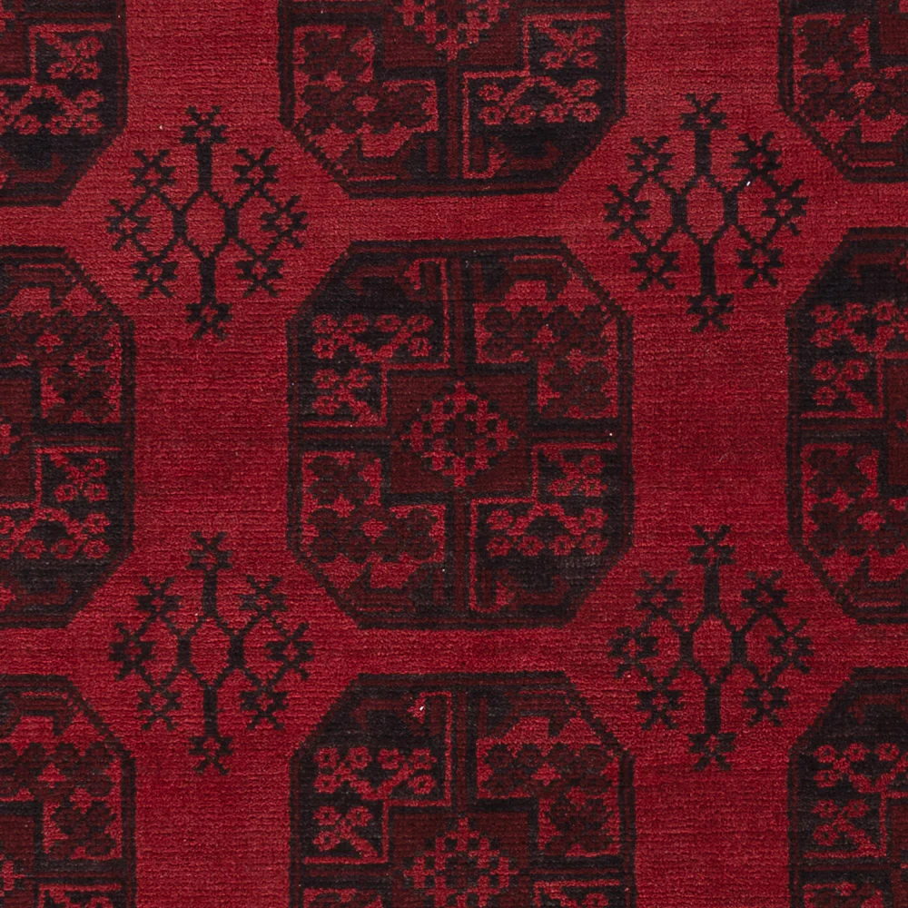 Afghan Teppich - Filpa - 288 x 197 cm - dunkelrot - Image 2