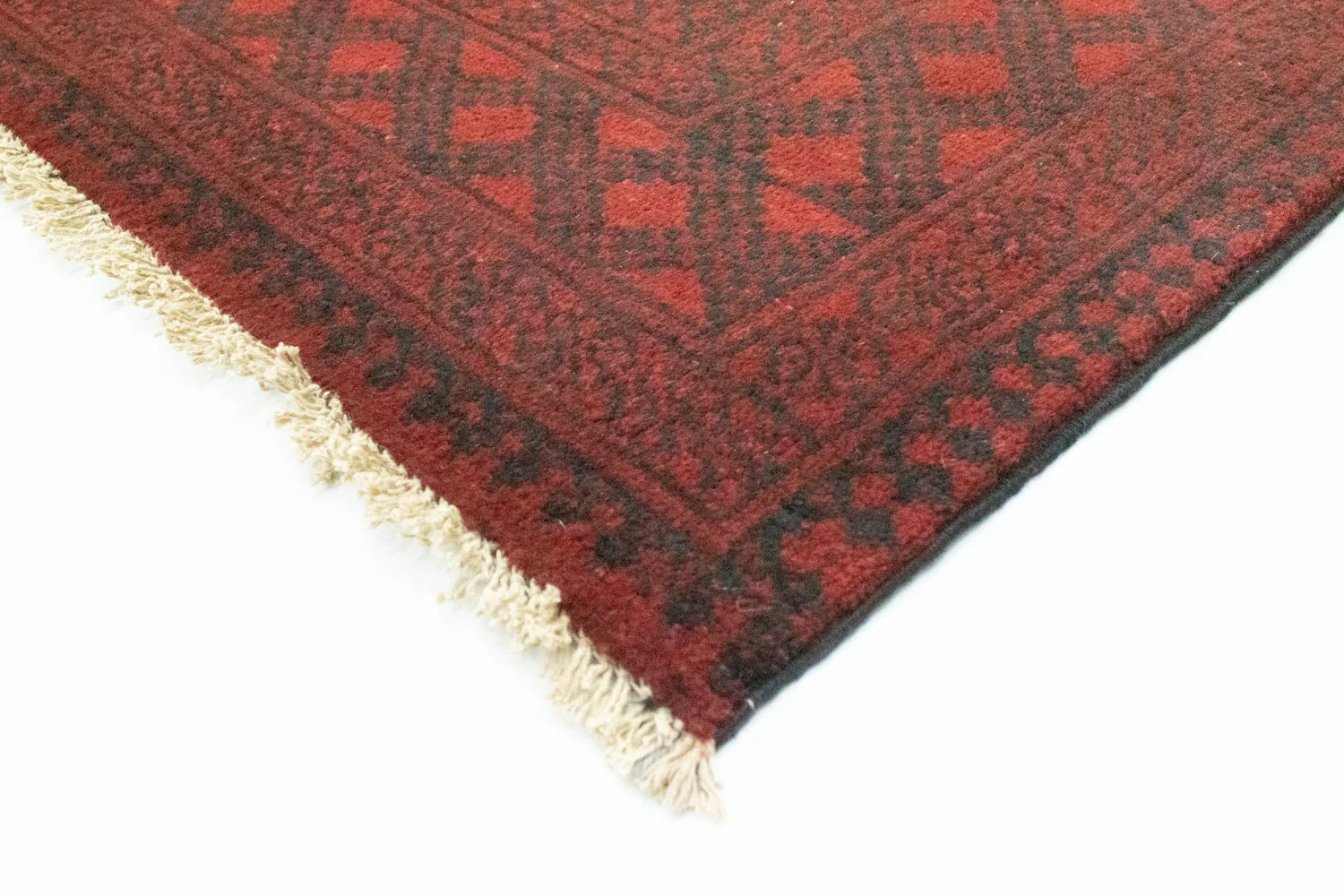 Afghan Teppich - Filpa 345 x 256 cm - dunkelrot - Image 2