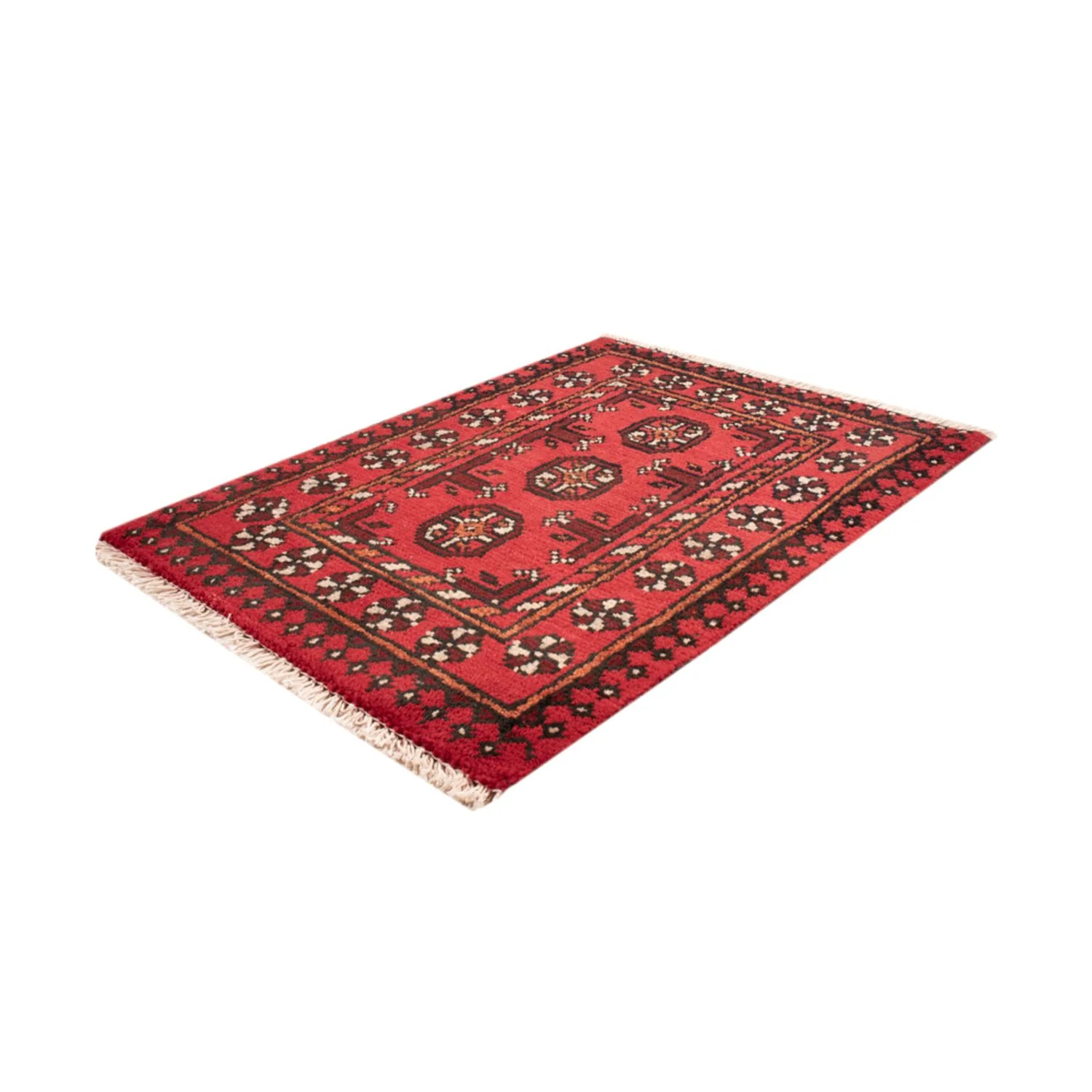 Afghan Teppich - Filpa - 65 x 51 cm - rot - Image 4