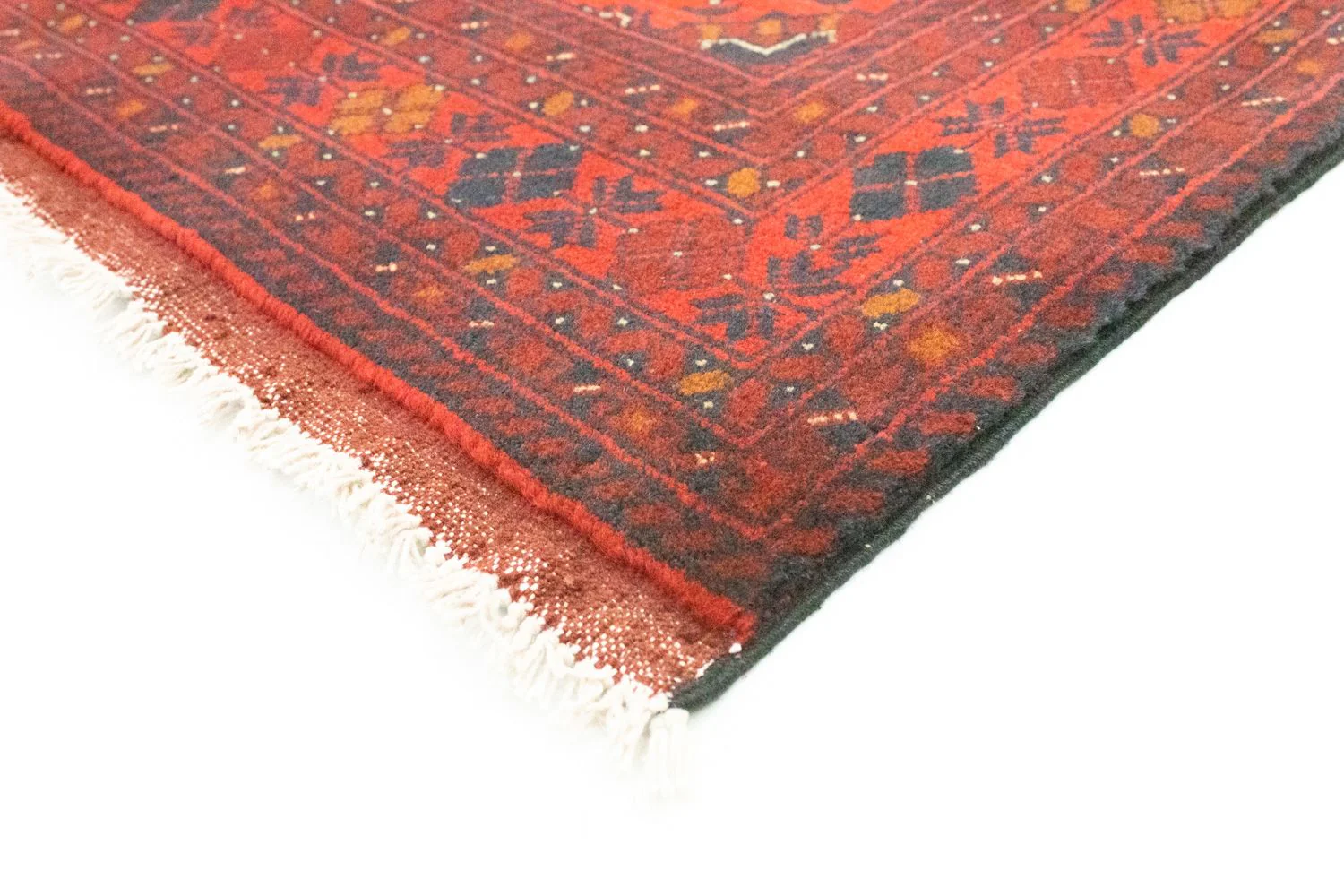 Afghan Teppich - Kunduz 142 x 103 cm - rot - Image 2