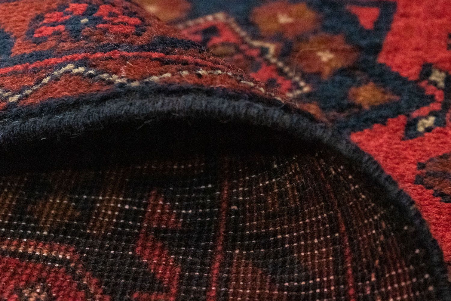 Afghan Teppich - Kunduz 149 x 103 cm - rot - Image 4