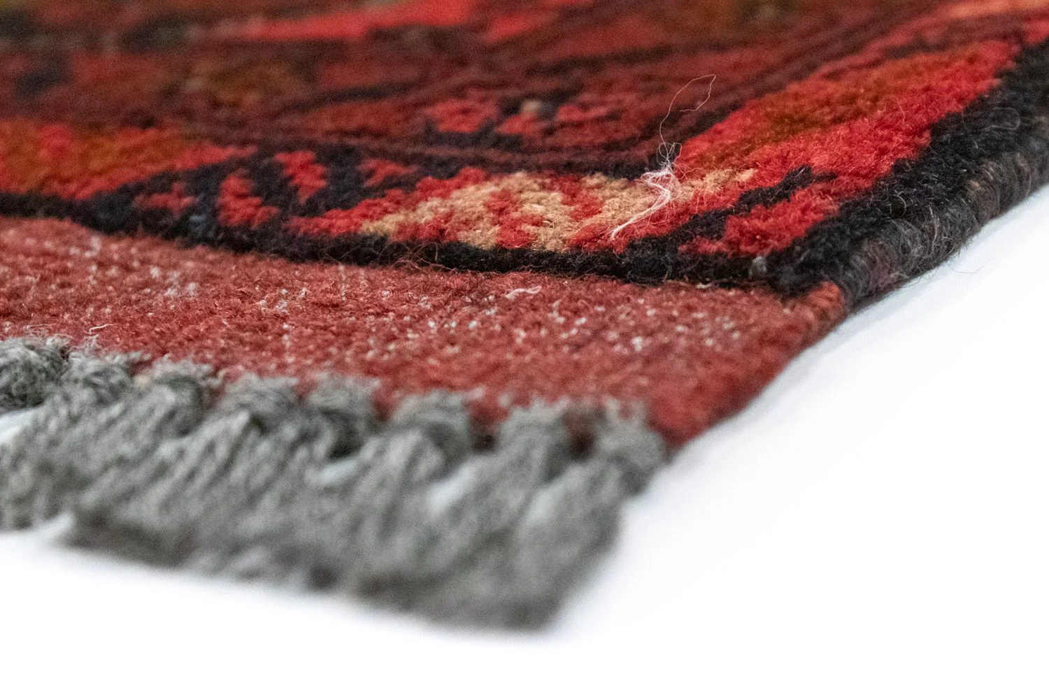 Afghan Teppich - Kunduz 150 x 100 cm - rot - Image 3