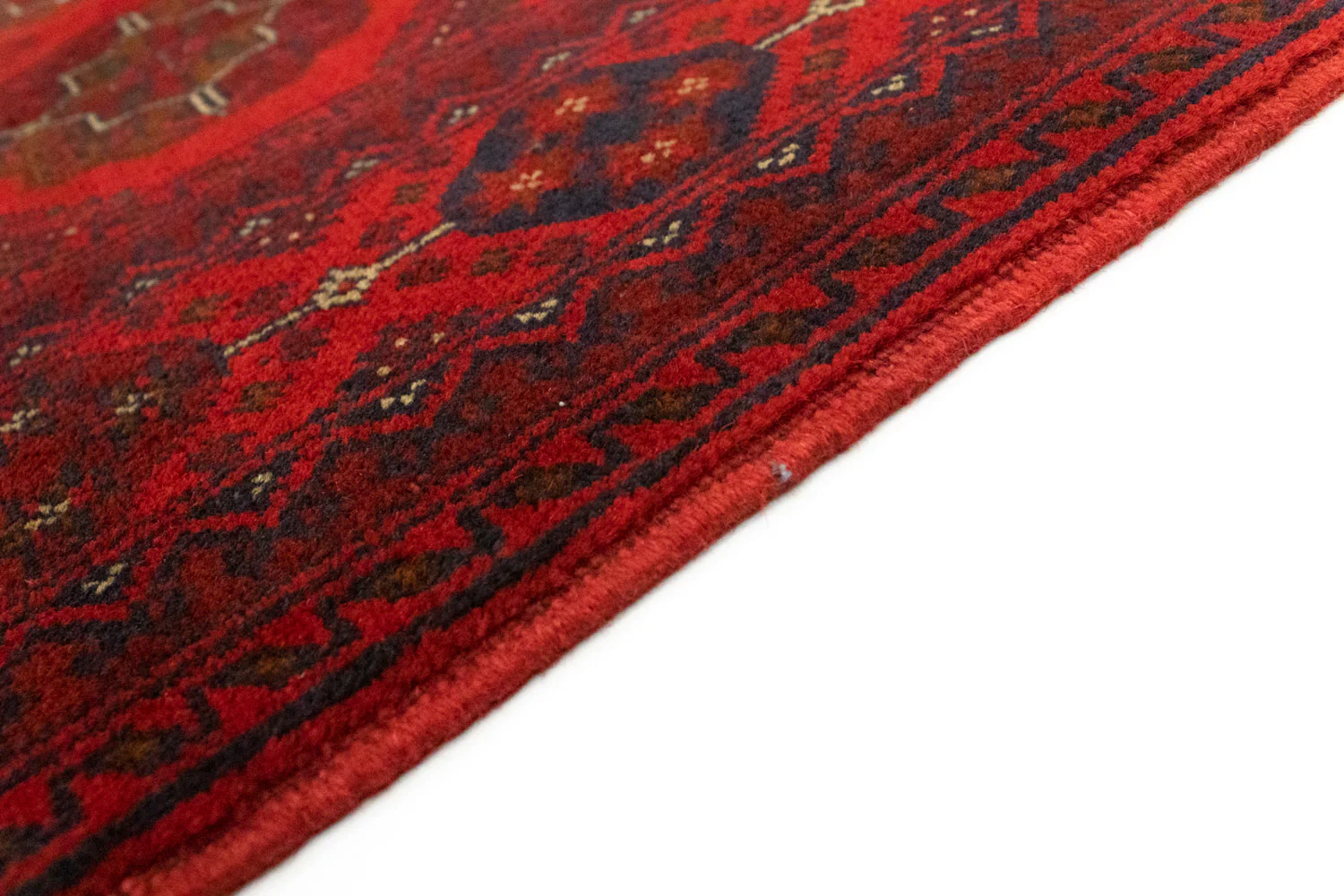 Afghan Teppich - Kunduz 151 x 102 cm - rot - Image 3
