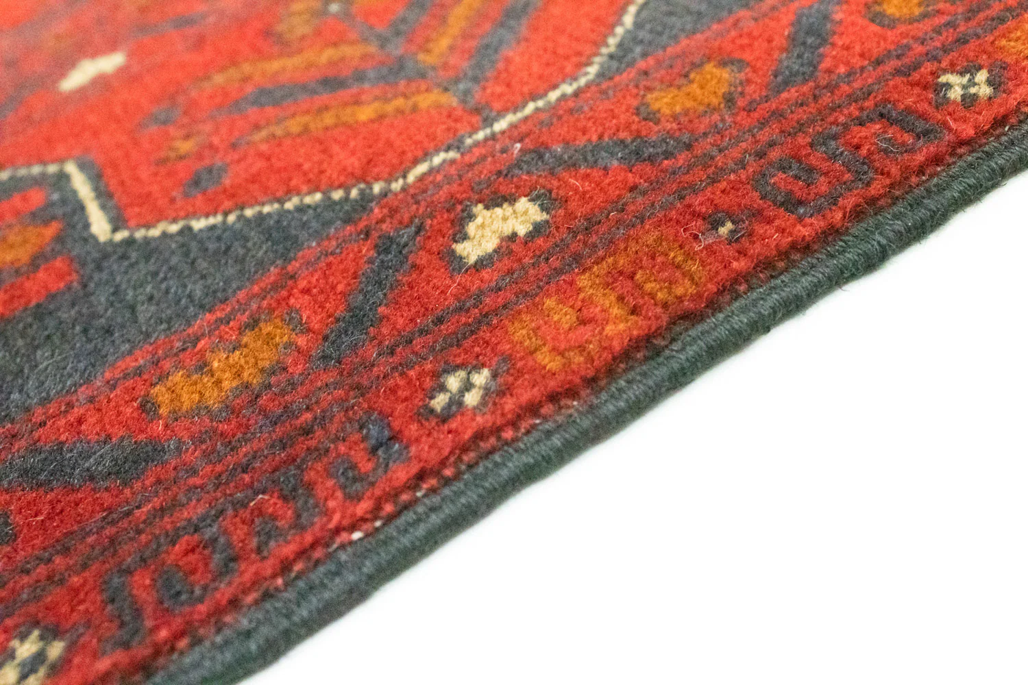 Afghan Teppich - Kunduz 154 x 100 cm - rot - Image 3